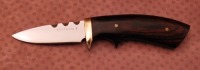 Walter Stockdale Finger Groove Drop Point Hunter