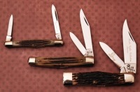 Three Queen Bone Knives