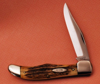 Case XX 5165 SAB stag folding hunter
