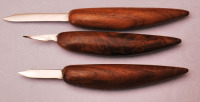 Trio of woodcarving