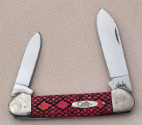 Case Snakeskin Bone Canoe