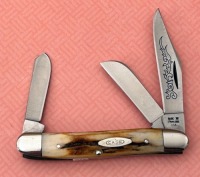 Case Blue Scroll Stockman