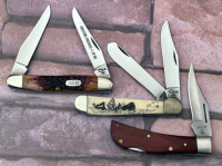Case Pearl Premiere Trapper, Copperhead Trapper & '51