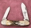 Case "Genuine Stag" etched Canoe