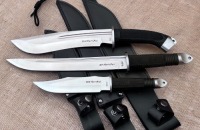 Three United Cutlery Fixed Blades