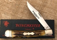 Winchester Stag Banana Lockback