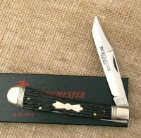Winchester Bone Banana Lockback