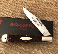 Winchester Bone Coke Bottle Folding Hunter