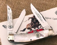 Winchester Pearl Fort City Knife Club Sowbelly Whittler