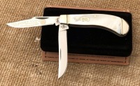Case Pearl Saddlehorn Fort City 25th Anniversary Knife
