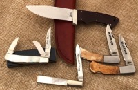 5 Parker & American Blade Knives