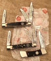 Three Hen & Rooster NKCA Knives