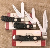 Three Camillus Bone NKCA Knives