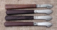 Four Ink Eraser Knives