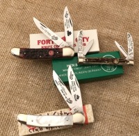 Trio of Fort City Club Knives