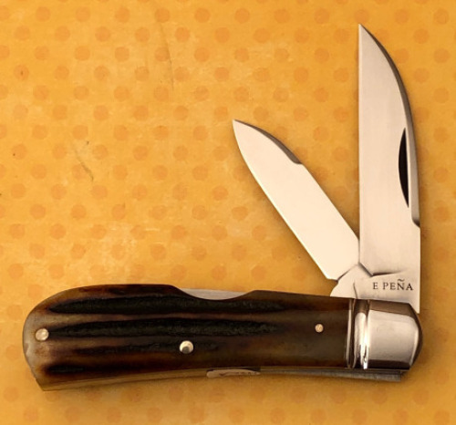 Enrique Pe&ntilde;a Two Blade Slipjoint