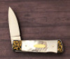 Alex Daniels Engraved Pearl Lockback - 2