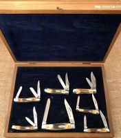 Case 1980 75th Anniversary Stag Set