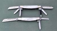 Pair of Fight'n Rooster Pearl Congress