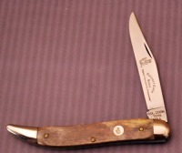Colonel Coon Smooth Bone Texas Toothpick