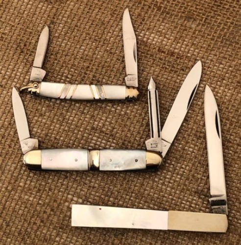 Elkhorn Pearl Doctors, Booth pen, & Schrade