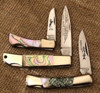 Three Abalone: 2 Parker & 1 Frost