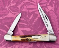 Case 1980 75th Anniversary Stag Baby Copperhead