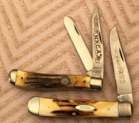 2 Stag NKCA Club Knives