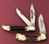 Pair of Parker Stag Folding Hunters