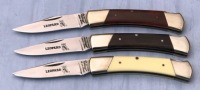 Three Parker Leopard Lockbacks