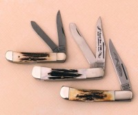3 Parker-Edwards Stag Trappers- 1 Damascus
