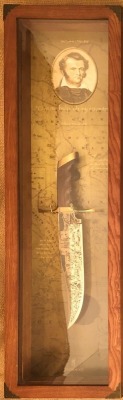 Browning Jim Bowie Cased Commemorative Bowie Knife
