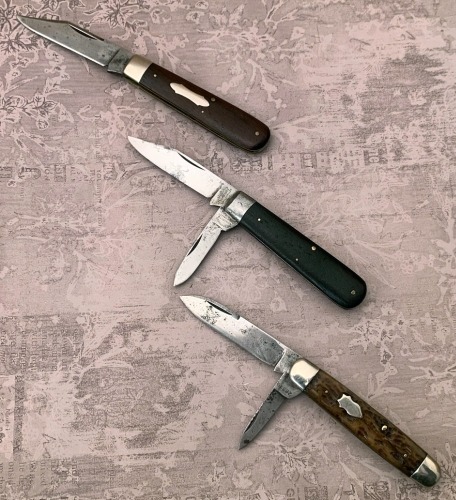 Trio of Vintage Cattaraugus Jacks
