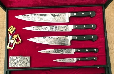 JA Henckels USA Bicentennial Chefs Knife set