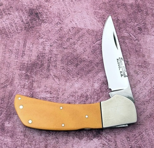Tom Black Handmade Micarta Lockback