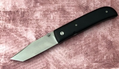 Jeff Chaffee Handmade Micarta Tanto Locking Liner