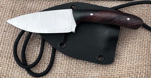 Joey Lynn (Forged In Fire competitor) Handmade Neck Knife