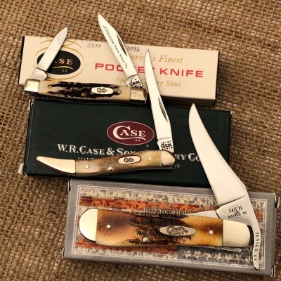 Three Case: Russlock, toothpick & 2 blade
