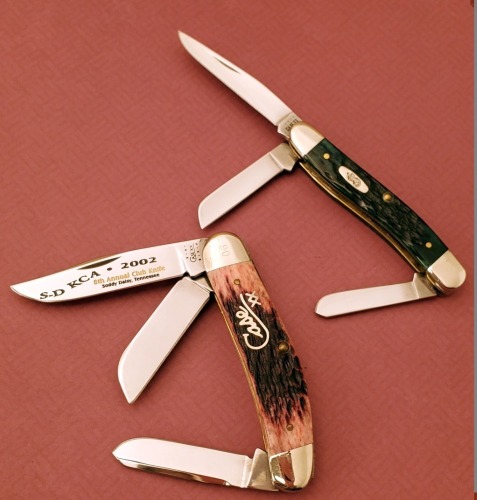 Pair of Bone Case, 6518ss, and TB6339ss
