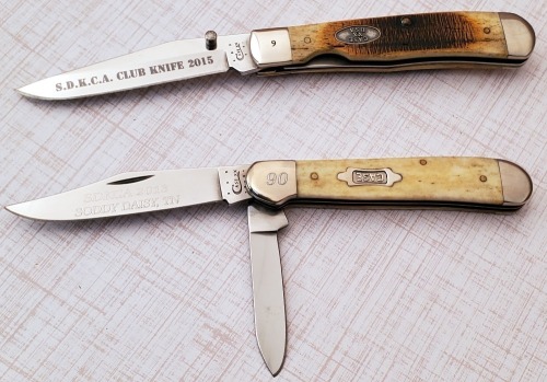 Pair of Case Bone Soddy Daisy KCA