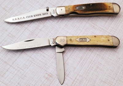 Pair of Case Bone Soddy Daisy KCA