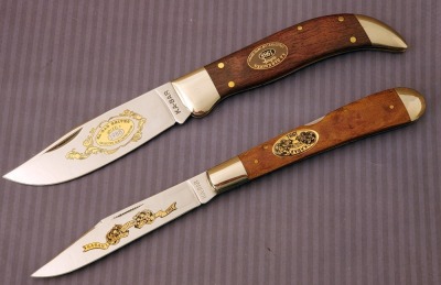 Pair of Ka-Bar Collectors Club Knives