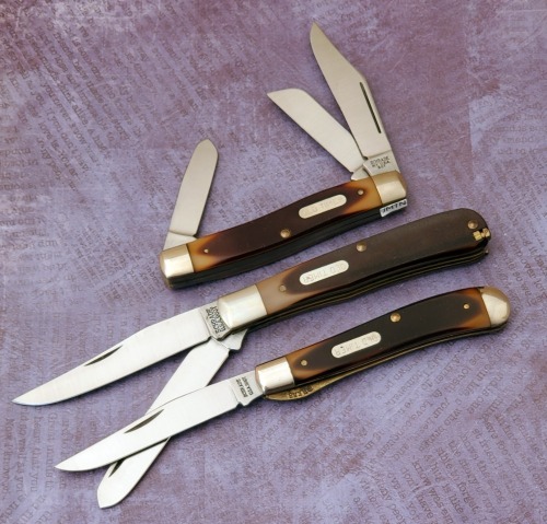 Trio of Schrade Old Timers