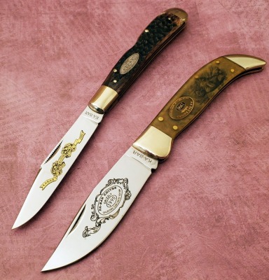 Pair of Ka-Bar Collectors Club Knives