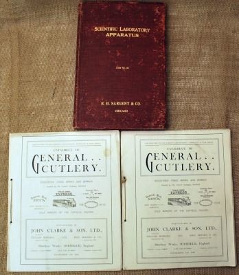 EH Sargent & Co and John Clarke & Son Catalogs