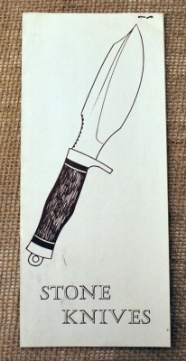 1970 Stone Knives Ordering Brochure