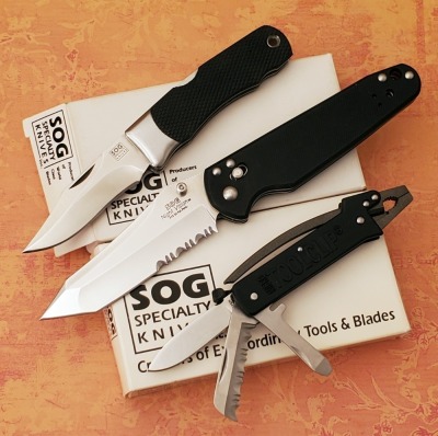 SOG Stingray, Night Vision & Micro-Tool Clip