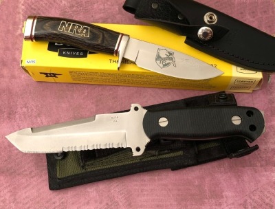 Buck Vanguard (autographed) and Intrepid