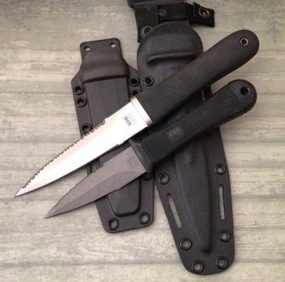 Pair of SOG Daggers, A Pentagon and a Mini Pentagon