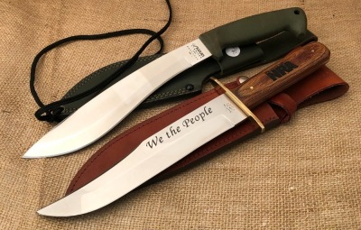 Two Fixed Blades, Blackjack and Bear & Son